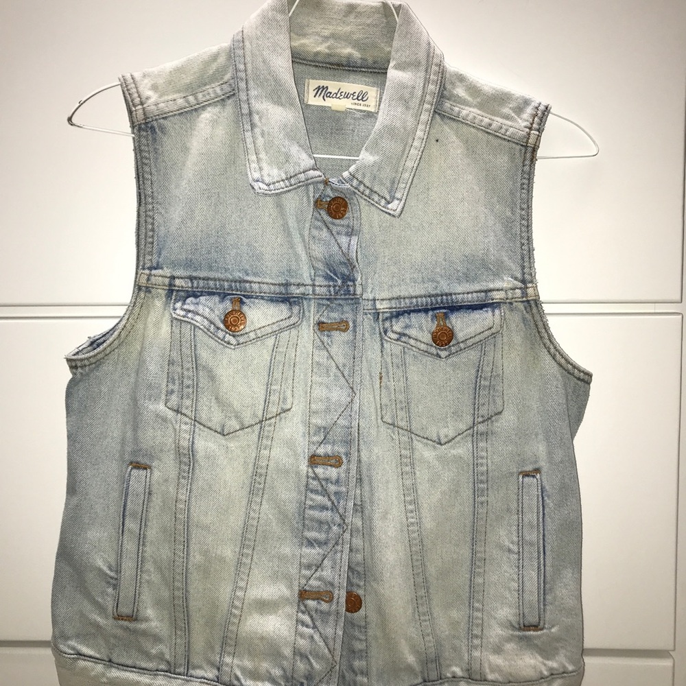 madewell short sleeve jean jacket